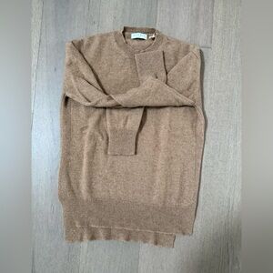 Sandro Paris 100% camel hair relaxed knit sweater small/French 1